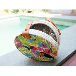 new fashion sling bags rattan with decorations